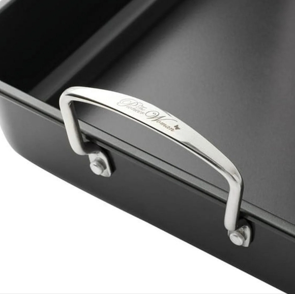 ❤️ New Pioneer Woman Timeless Non-Stick Roaster with Wire Rack - Picture 6 of 10